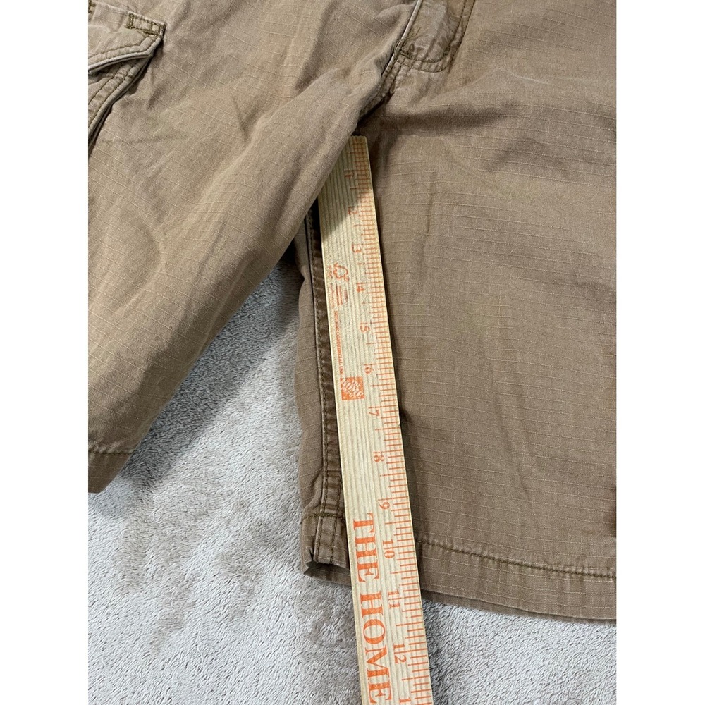 Carhartt Cargo Shorts Men's 32 Khaki Cotton Stretch  Relaxed Fit Work-wear EUC - Picture 8 of 8
